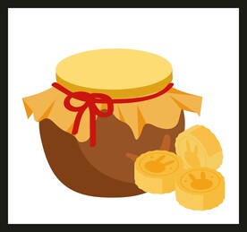 手绘金融货币 