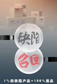缺陷产品召回海报