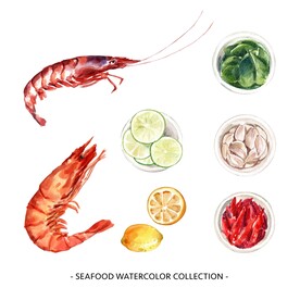 海鲜美食