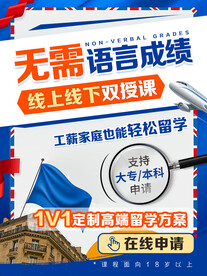 留学海报