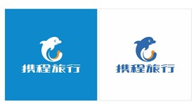 携程旅行矢量标志