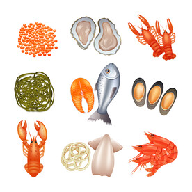 海鲜美食