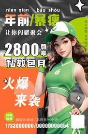 健身房海报
