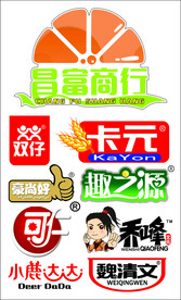 食品商行logo