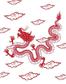 龙年剪纸