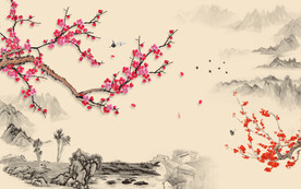 红梅图