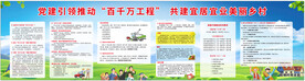 振兴乡镇展板 文字未转曲