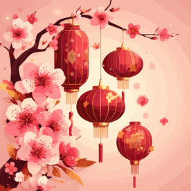 新年新春插画