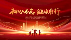 新年企业背景板