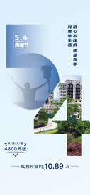 五四青年海报