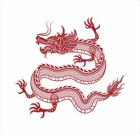 腾龙矢量图案