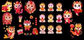 卡通龙