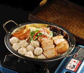 羊肉什锦暖锅