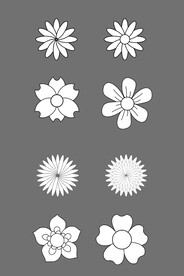 花朵简笔画
