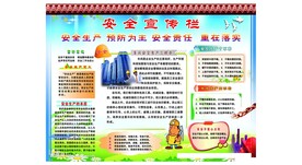 安全宣传栏
