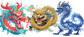 卡通龙