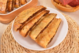 美食小吃牛肉饼早餐