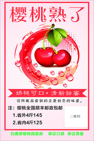 樱桃海报