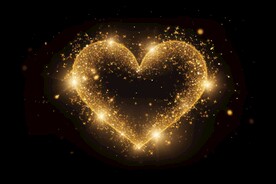 爱心光晕