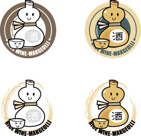 矢量酒壶logo图标素材