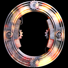 金属字母
