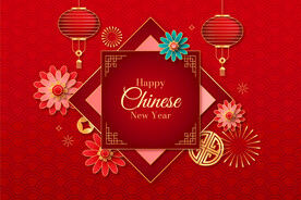 新年快乐海报