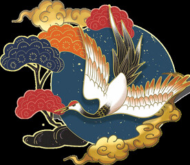 仙鹤素材