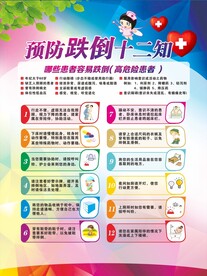 预防跌倒十二知