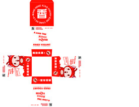 杯子山楂球包装设计