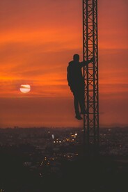 日出日落夕阳西下图片