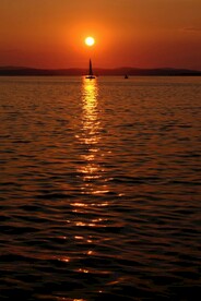夕阳落日图片