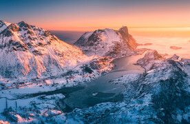 雪山山脉图片