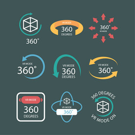 360度标签