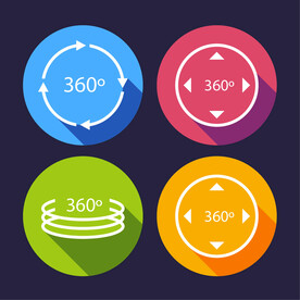 360度标签