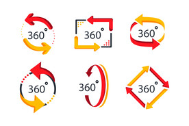 360度标签