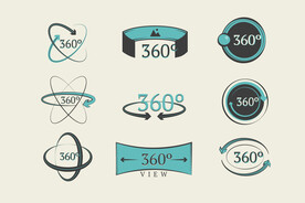 360度标签
