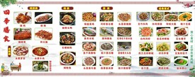 菜品灯箱