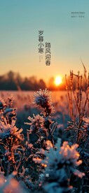 小寒节气微信