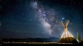 露营星空