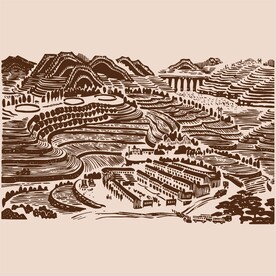 农庄版画