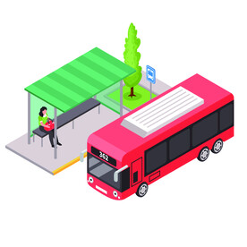 公交车 