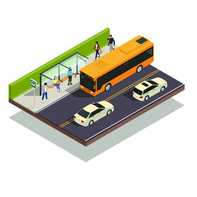 公交车 