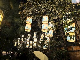 白鹭洲公园夜景灯展