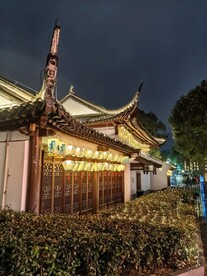 白鹭洲公园夜景花灯
