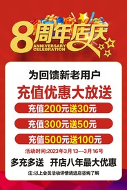 开业海报  店庆海报
