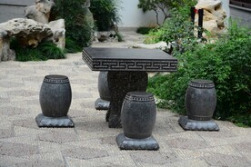 中式建筑模型