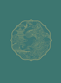 传统图案矢量图