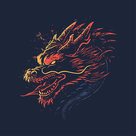 火龙图案