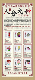 人分九种