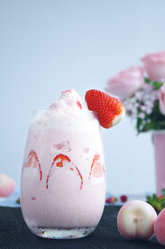 草莓冰沙